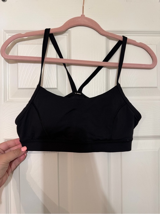 lululemon athletica Other - lululemon athletica Black Strappy Support Sports Bra